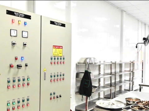 Khu vực thiết bị điện